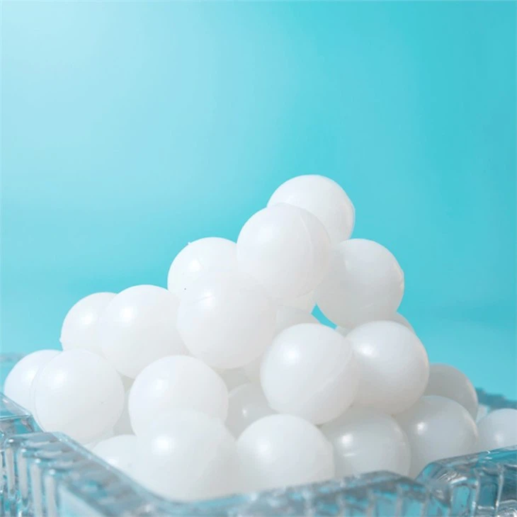 White Solid Rubber Ball With Wear Resistance And High Bounce